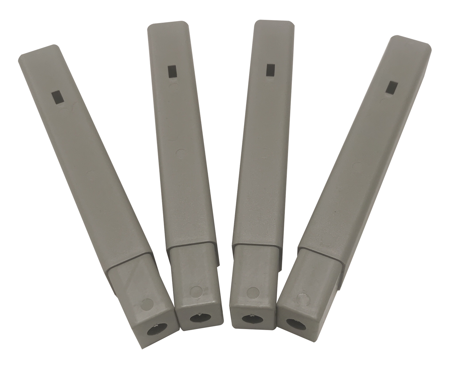 RAKABOT PLA-4LEGS-G1 PLASTICO 4 EXTRA LEGS TO BUILD A 4 TIER BOOT RACK LIGHT GREY COLOR