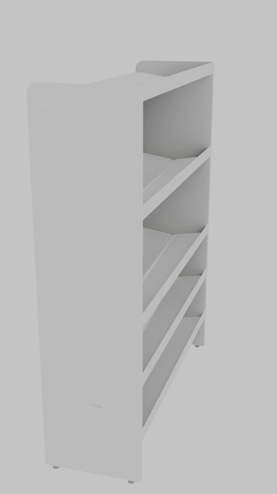 RAKABOT TITAN-5SHELF-GREY-BP TITAN 5 Shelf for TIT547-SILVER-BLACK