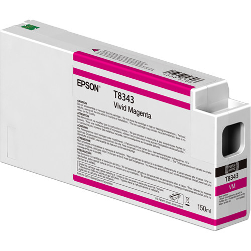 T834300 Epson UltraChrome HD Vivid Magenta Ink 150