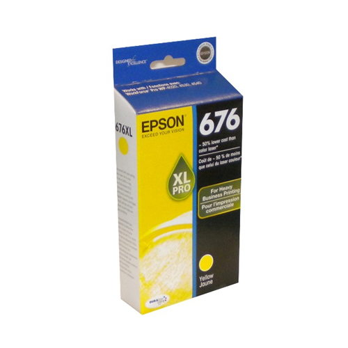 T676XL420-S EPSON 676XL ENCRE JAUNE WORKFORCE PRO 4020/4530