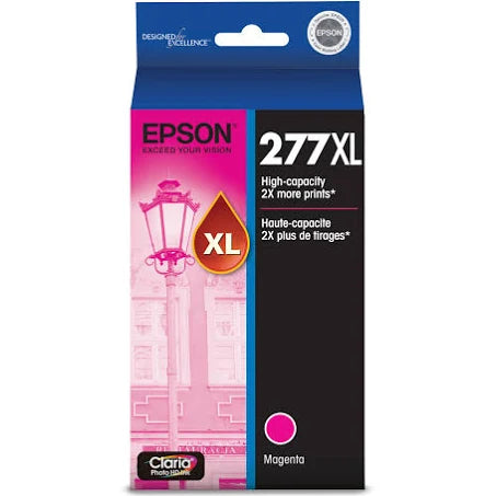 T277XL320 Epson 277 Claria Photo HD XL Magenta Original Ink Cartridge