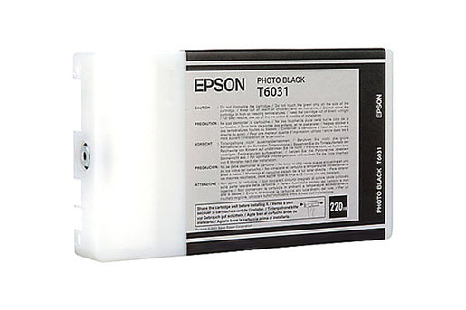 T603100 EPSON Cartouche d'encre noire photo d'origine EPSON