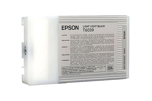 T603900 EPSON ULTRACHROME LIGHT NOIR CLAIR 220ML K3