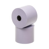 9074-0251 Iconex 2 1/4" X 125' Single Ply Bond Paper Roll 50/CTN -