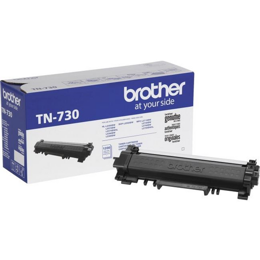 Cartouche de toner laser monochrome Brother TN730
