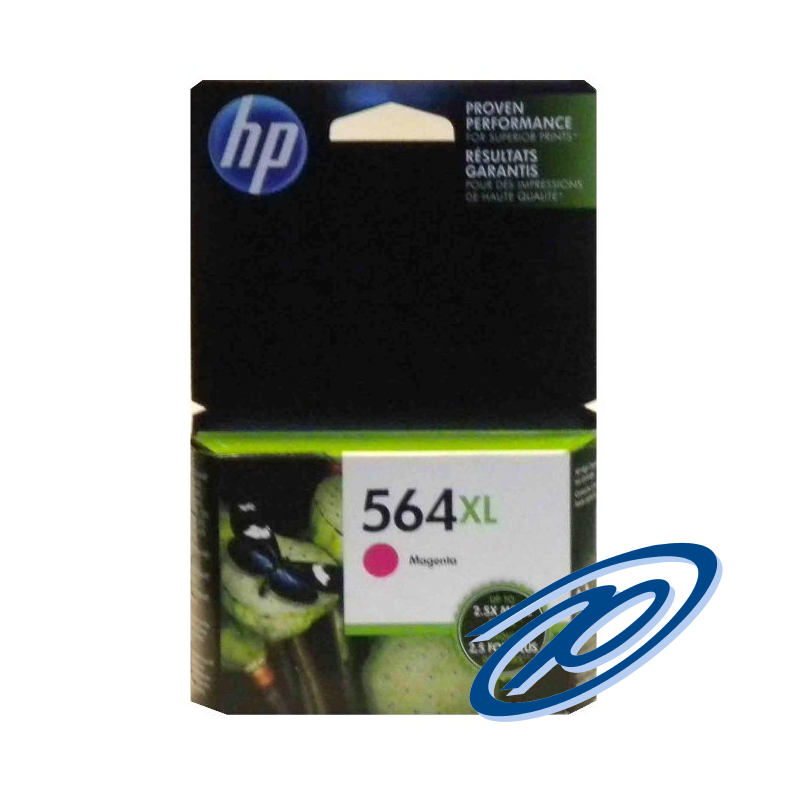 CB324WN#140 HP #564XL Cyan Original Ink Cartridge SENSORMATIC