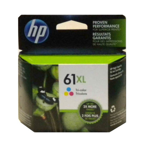 CH564WN#140 HP #61XL TriColor Original Ink Cartridge