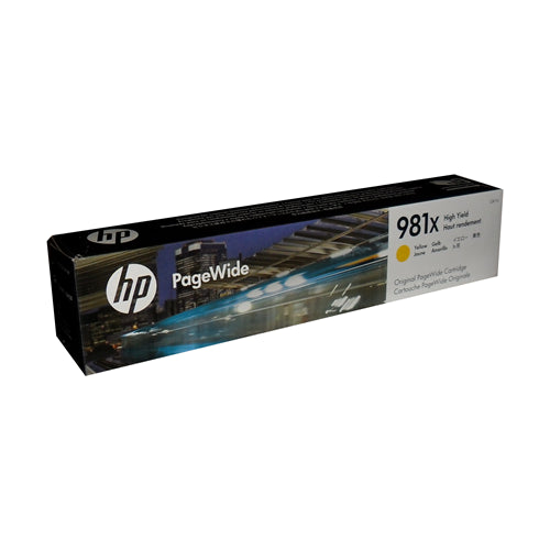 L0R11A HP #981X Yellow High Yield Original Ink Cartridge