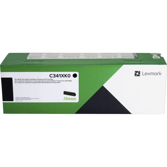 C341XK0 Lexmark Black Original Toner Cartridge