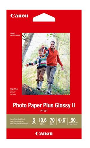 1432C005 Canon PP-301 4x6 Photo Paper Plus Glossy - Professional Quality (50 Sheets)