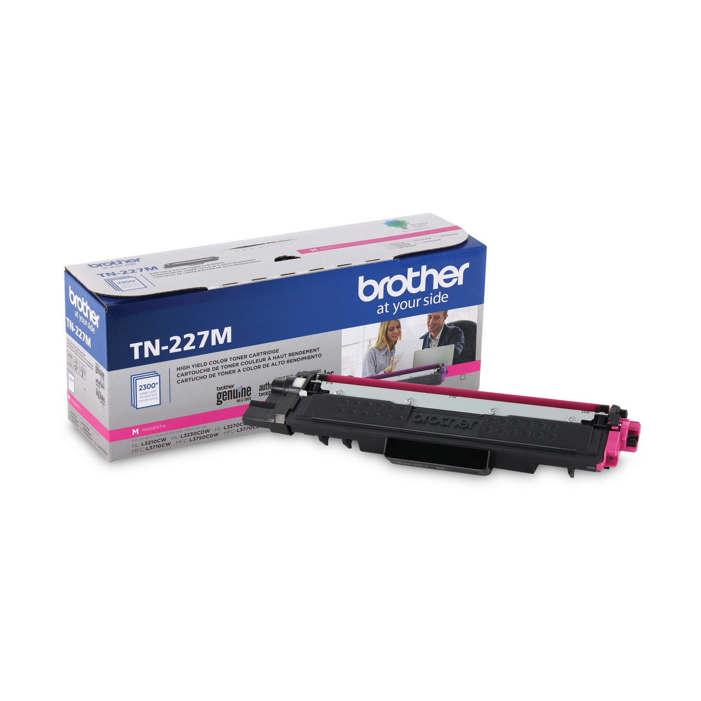 TN227M Brother Genuine High Yield Cyan Toner Cartridge
