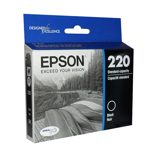 T220120-S Epson 220 Ultra Black Original Ink Cartridge