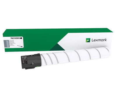 76C00K0 Lexmark CS92X/CX92X Series Black Original Toner
