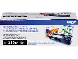 TN315BK Brother High Yield Black Original Toner Cartridge