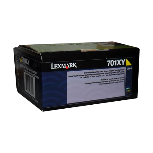 70C1XY0 Lexmark 701XY Yellow Extra High Yield Return Progam