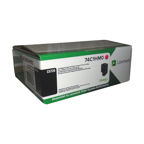 74C1HM0 Lexmark CS725 Magenta HIIGH Yield Toner