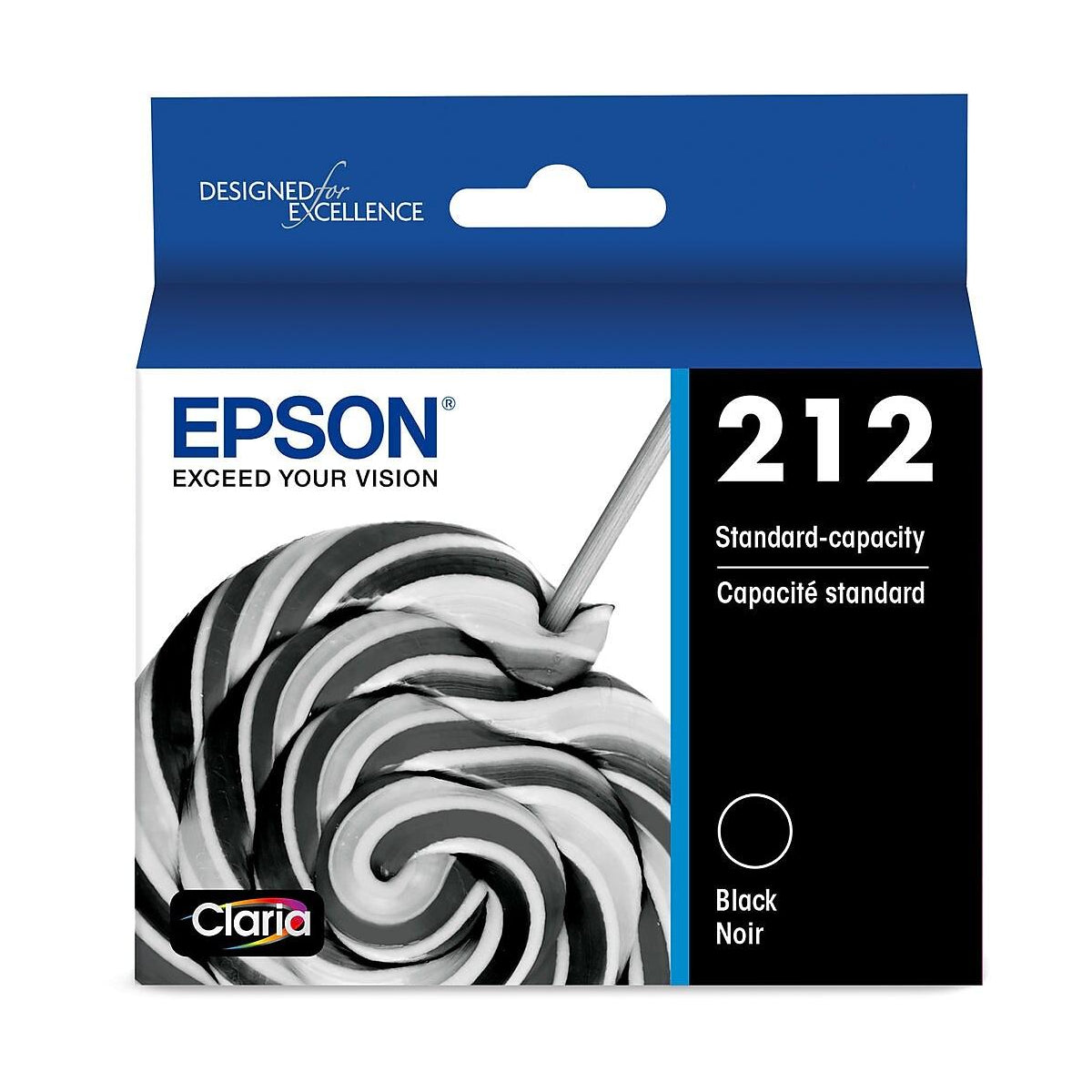 T212120S Epson 212 cartouche d'encre noire produit authentique
