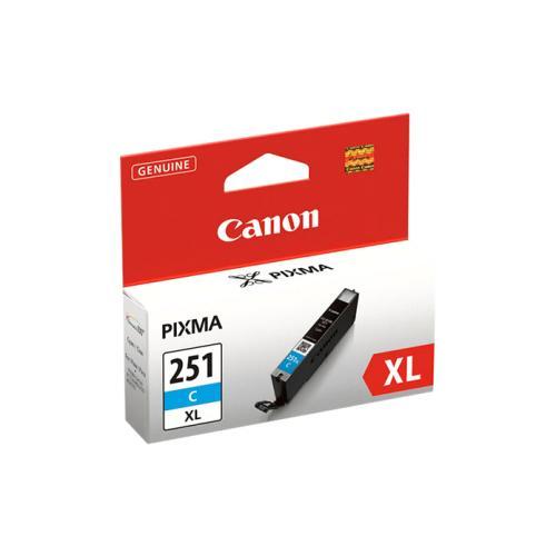 6449B001 Canon CLI251XL Cyan High Yield Ink Cartridge
