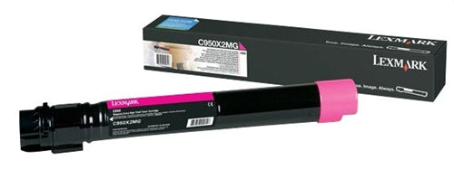 C950X2MG Lexmark C950 Magenta Original Toner Cartridge 22K