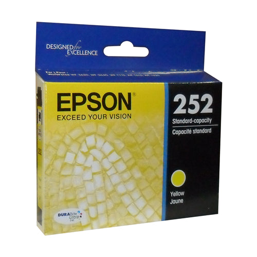 T252420S Epson 252 Durabrite Ultra Yellow Original Ink Cartridge
