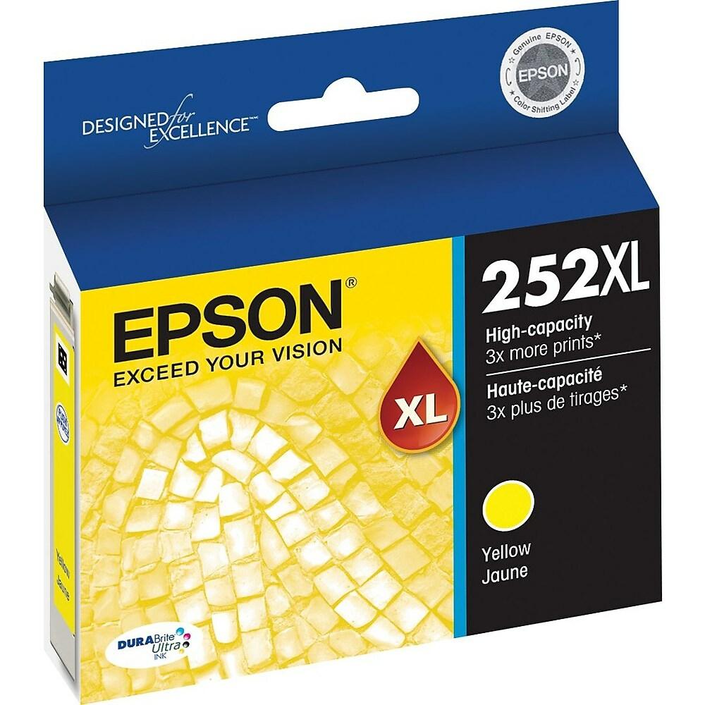 T252XL420-S Epson cartouche d'encre jaune produit authentique