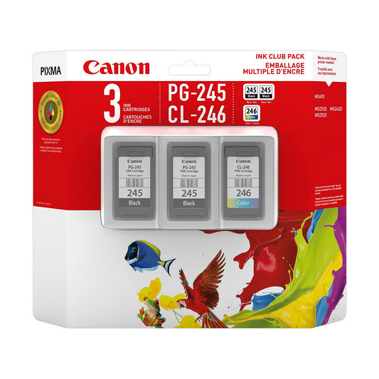 Canon PG-245/CL-246 Twin Pack Ink Cartridges 8279B005 - Original Genuine Black & Color
