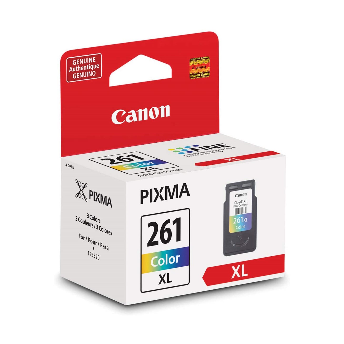 3724C001 Canon CL261XL CLR Ink CTG