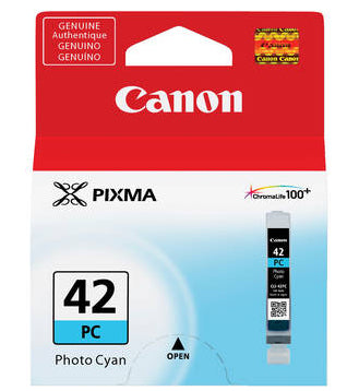 6388B002 Canon CLI42PC Photo Cyan Original Ink Cartridge