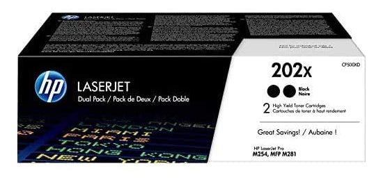 CF500XD HP 202X Black Original Toner Cartridge