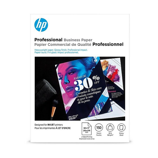 Q1987A HP Brochure & Flyer Paper, 150 Letter