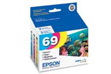 T069520S  Epson 69 Color Original Ink Cartridge