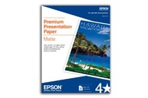 S041257 Papier mat épais Epson (8,5" X 11") (50 CT)
