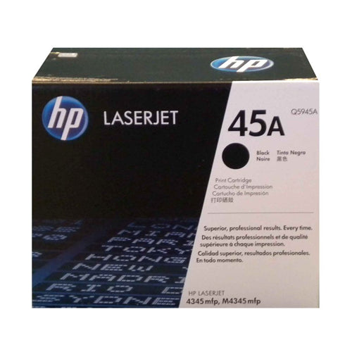 Q5945A HP #45A Cartouche de toner noire authentique