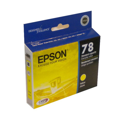 T078420S Epson  78 Yellow Original Ink Cartridge