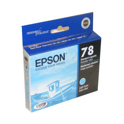 T078520S Epson  78 Light Cyan Original Ink Cartridge