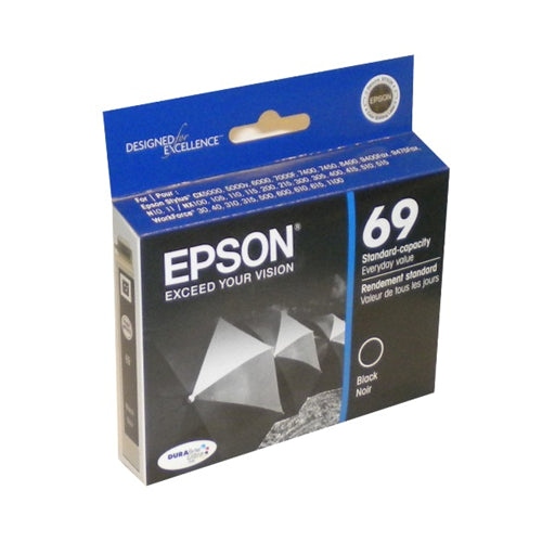 T069120S  Epson 69 Black Original Ink Cartridge