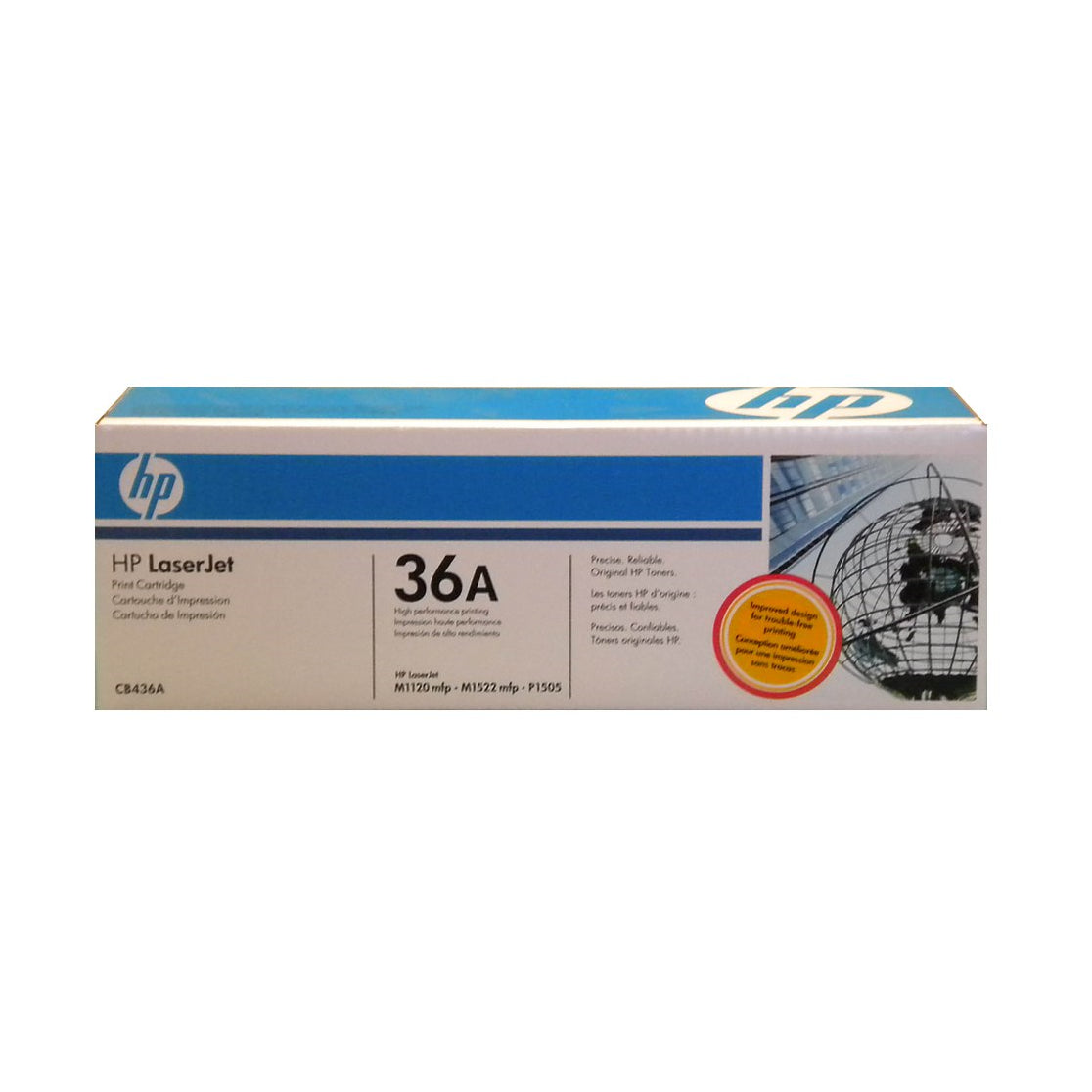 CB436A HP #36A Black Original Toner Cartridge