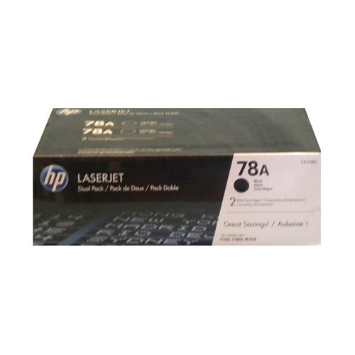 CE278D HP #78A Dual Pack Black LJ Toner Cartridge