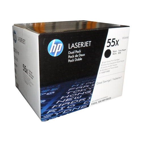 CE255XD HP #55X Cartouche de toner noire authentique