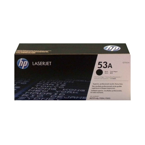 Q7553A HP #53A cartouche toner noire produit authentique