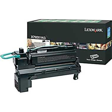 X792X1KG Lexmark X792 Black Extra High Yield Return Progam