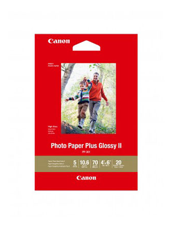 1432C004 Canon PP-301 4x6 Photo Paper Plus Glossy - Professional Quality (20 Sheets)