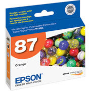 T087920 Epson 87 cartouche d'encre orange produit authentique