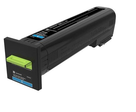 72K1XC0 Lexmark CS820 Cyan Extra High Yield Return Progam T