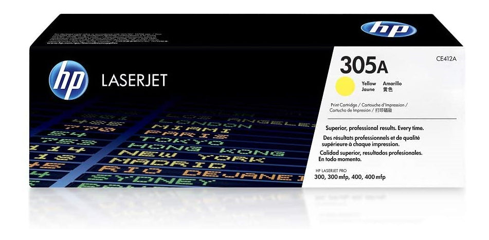 CE412A HP #305A Yellow Original Toner Cartridge