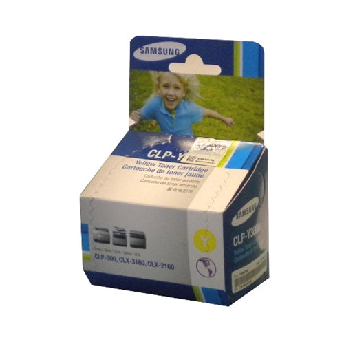 CLPY300A/XAA Samsung Yellow Original Toner Cartridge