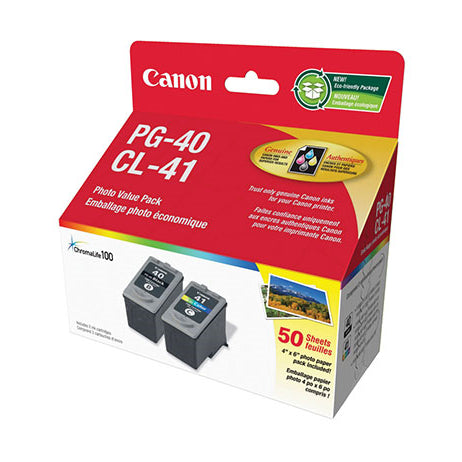 0615B010 CANON PG-40/CL-41 cartouche d'encre noire et couleur produit originale