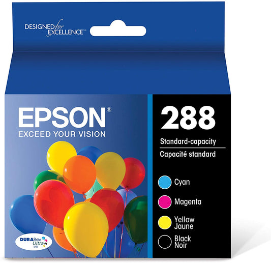 T288120BCS Epson 288 BCombo Black and Color Original Ink Cartridge