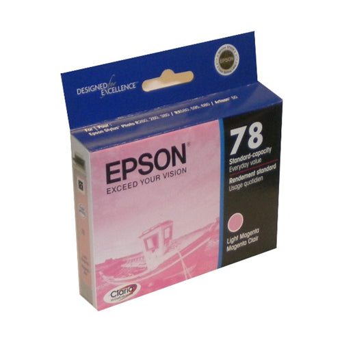T078620S Epson 78 Light Magenta Original Ink Cartridge