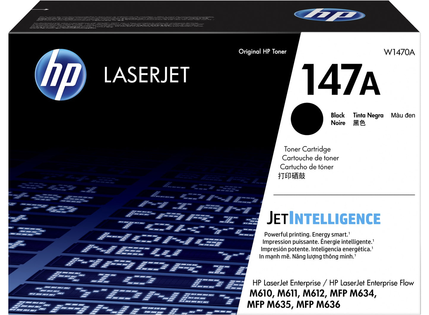 W1470A HP 147A Black LaserJet Toner Cartridge